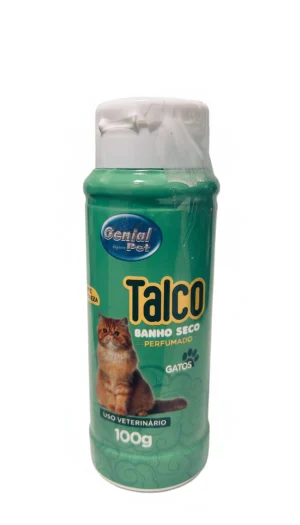 Talco banho seco Genial para gatos 100g