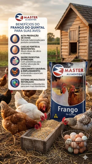 Ração para Frango do Quintal 20kg
