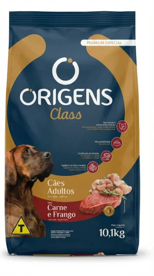 Ração para Cães Adultos Origens Class 10.1kg