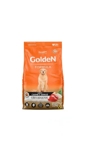 Ração Golden Fórmula para Cães Adultos Carne 3kg