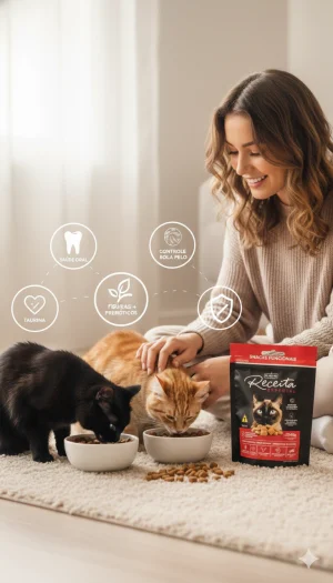 Snacks funcionais para gatos 40g