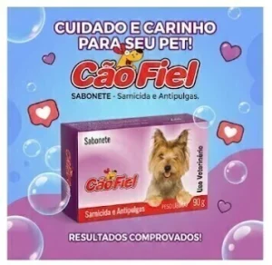 Sabonete Cão Fiel Sarnicida e Antipulgas