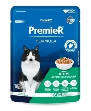 Premier Gourmet Gatos Castrados Atum 70g